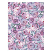 Elegant waterverf tablecloth paarse home decor tafelkleed (Voorkant)
