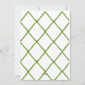 Elegant waterverf topiers Pasfoto Feestdagenkaart (Achterkant)