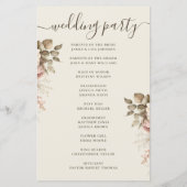 Elegant waterverf tuinbouwprogramma (Achterkant)