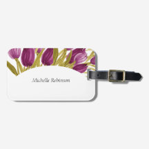 Elegant Waterverf Tulip Flowers