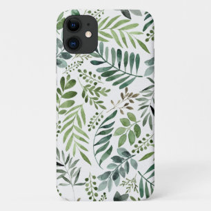 Elegant Waterverf van botanische bladeren  Case-Mate iPhone Case