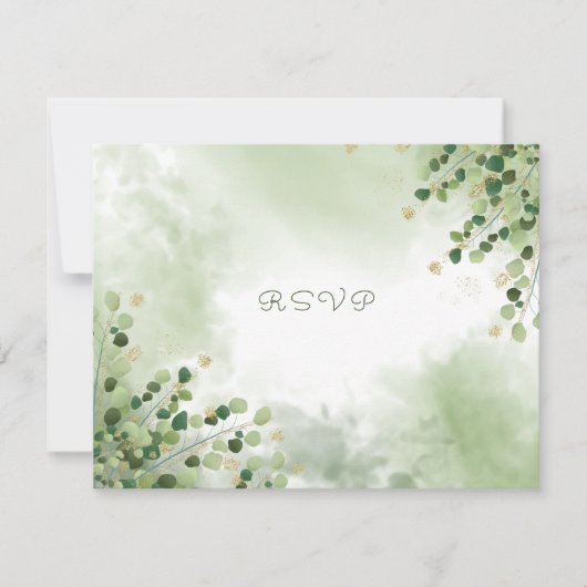 Elegant Waterverf verliest gouden accenten (Voorkant)