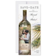 Elegant Waterverf Vineyard Wedding