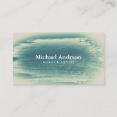 Elegant Waterverf Visitekaartje (Voorkant)