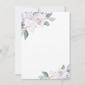 Elegant Waterverf Vrijgezellenfeest voor het teste Kaart (Achterkant)