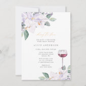 Elegant Waterverf Vrijgezellenfeest voor het teste Kaart (Voorkant)