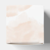 Elegant Waterverf Wedding Bedankdoosjes (Bovenkant)