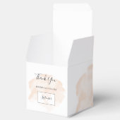 Elegant Waterverf Wedding Bedankdoosjes (Geopend)