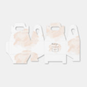 Elegant Waterverf Wedding Bedankdoosjes (Uitgevouwen)