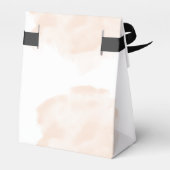 Elegant Waterverf Wedding Bedankdoosjes (Achterkant)