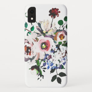 Elegant  Waterverf White Floral Case-Mate iPhone Case