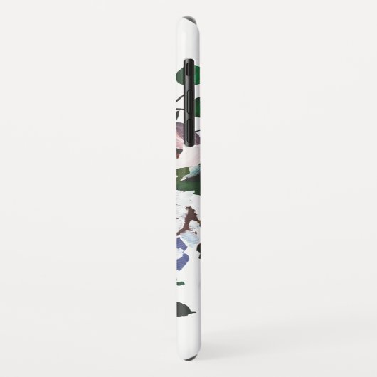 Elegant  Waterverf White Floral Case-Mate iPhone Case (Achterkant/links)