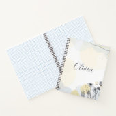Elegant Waterverf Wildbloemen Notitieboek (Binnen)