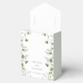 Elegant Waterverf Wildflower Weddenschap Bedankdoosjes (Geopend)