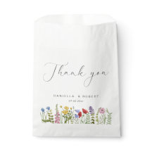 Elegant Waterverf Wildflower Wedding