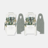 Elegant Waterverf Woodland Forest Vrijgezellenfees Bedankdoosjes (Uitgevouwen)