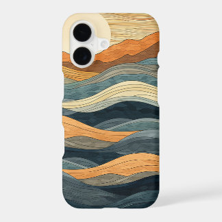 Elegant Waves iPhone hoesje