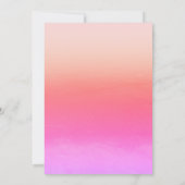 Elegant we doen een soennitisch tropisch palmstran kaart (Achterkant)