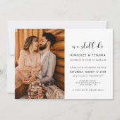 Elegant We doen nog steeds Vow vernieuwing foto Kaart (Voorkant)