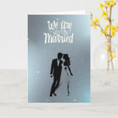 Elegant, we gaan trouwen Kaart, Kaart (Gele Bloem)