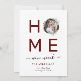 Elegant We hebben kerstfoto gemaakt, thuis. Aankondiging