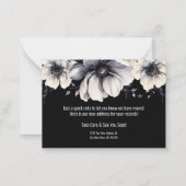 Elegant We hebben Verhuisd Aankondiging Kaart (Achterkant)