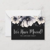 Elegant We hebben Verhuisd Aankondiging Kaart (Voorkant)