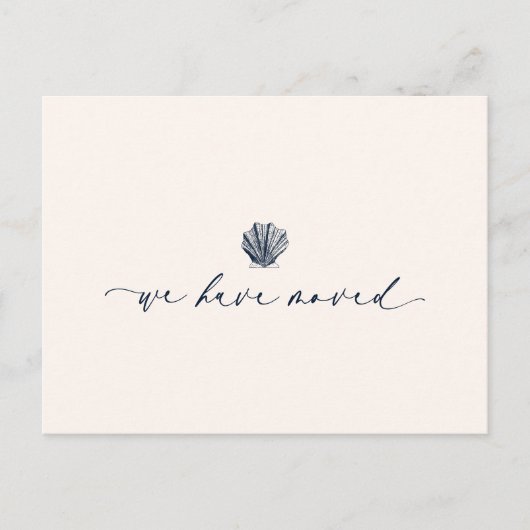 Elegant We hebben verplaatst handgeschreven script Briefkaart (Voorkant)