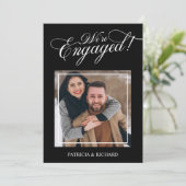 Elegant We zijn betrokken bij de aankondiging van (Staand voorkant)