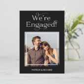 Elegant We zijn betrokken bij de aankondiging van  (Staand voorkant)