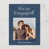 Elegant We zijn een aanklacht tegen Verloving Briefkaart (Voorkant)