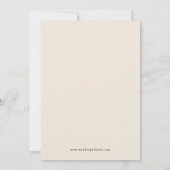 Elegant We zijn getrouwd Kaart (Achterkant)