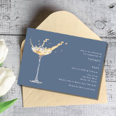 Elegant We zijn verloofd Champagne Verlovingsfeest Kaart