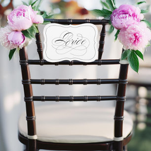 Elegant Weddenschap Bride die Zwarte Grens doorsni Kaart