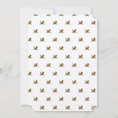 Elegant Weddenschap Kaart (Achterkant)