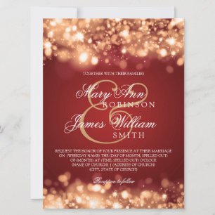 Elegant Weddenschap Mousserend Licht Gold Kaart