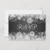Elegant Weddenschap RSVP Sparging Night Black (Achterkant)