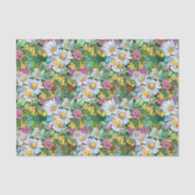 elegant Weddenschap wilde bloemen getild patroon