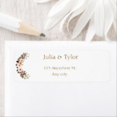 Elegant  Wedding Address Label (Insitu)