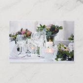 Elegant Wedding and Events Planner Visitekaartje (Achterkant)