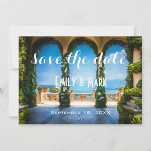 Elegant Wedding Arches uit Italië sparen de datum Save The Date