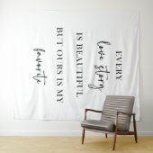 Elegant Wedding Backdrop – Perfect for Your Specia Wandkleed (In Situ (horizontaal))