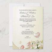 Elegant Wedding Band Uitnodigingen (Achterkant)