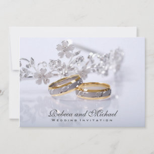 Elegant Wedding Band Uitnodigingen