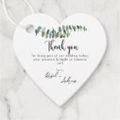 Elegant Wedding Bedankjes Labels (Voorkant)