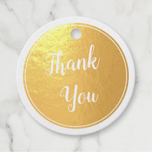 Elegant Wedding Bedankt Bedankjes Labels (Voorkant)