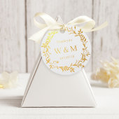 Elegant Wedding Bedankt Bedankjes Labels
