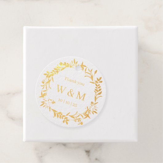Elegant Wedding Bedankt Bedankjes Labels (Met doos)