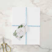 Elegant Wedding Bedankt Cadeaulabel (Met Touw)