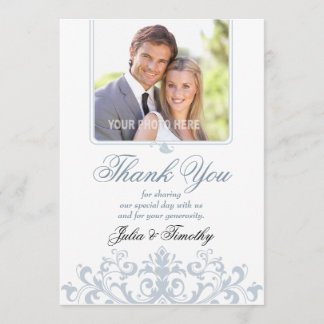 Elegant Wedding Bedankt (verticaal)